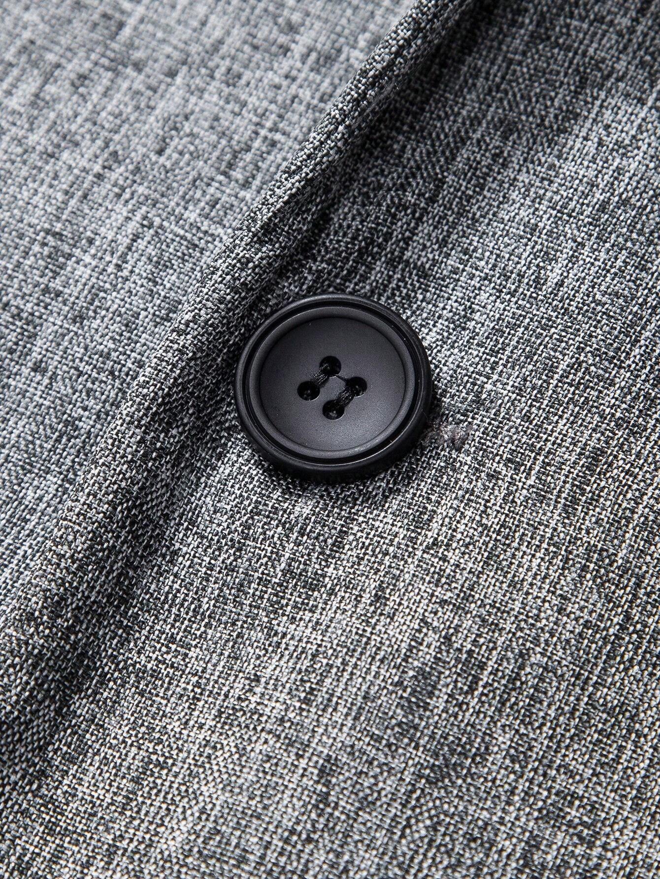 Manfinity Mode Men Single Button Blazer & Pants